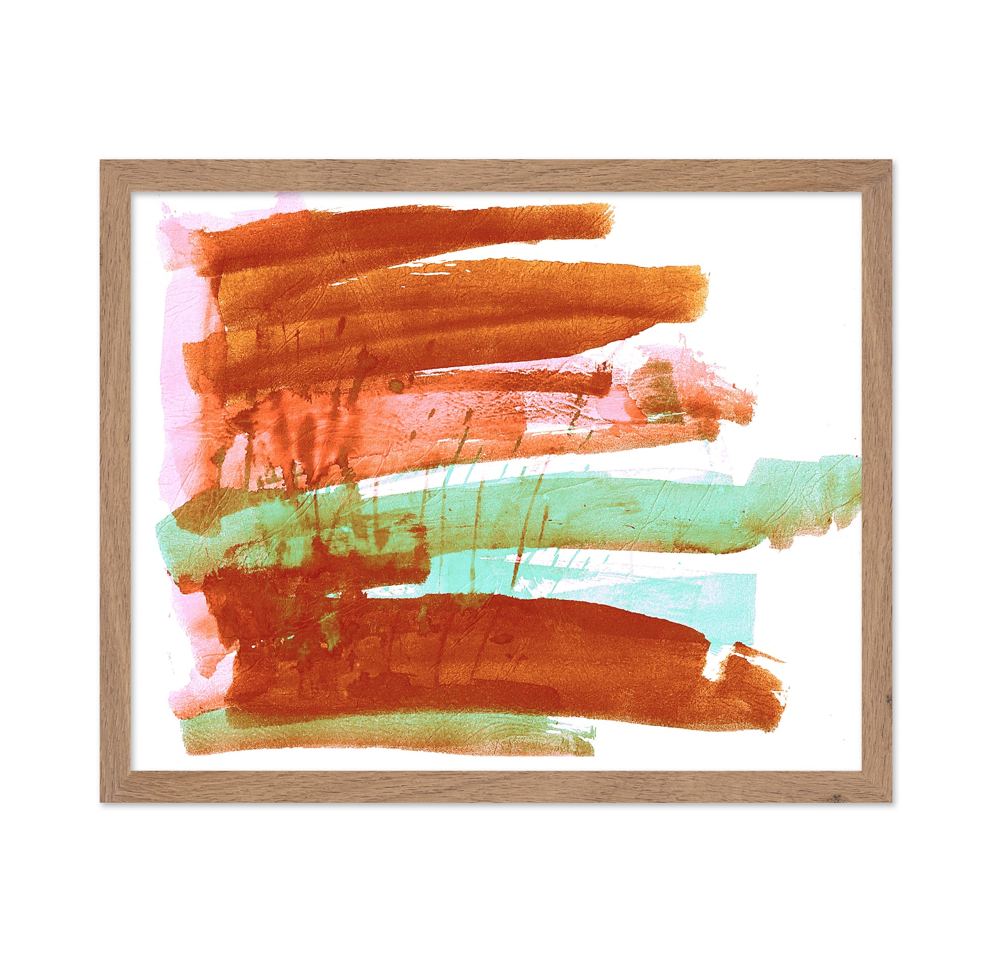 Earthy Autumn Brushstrokes
