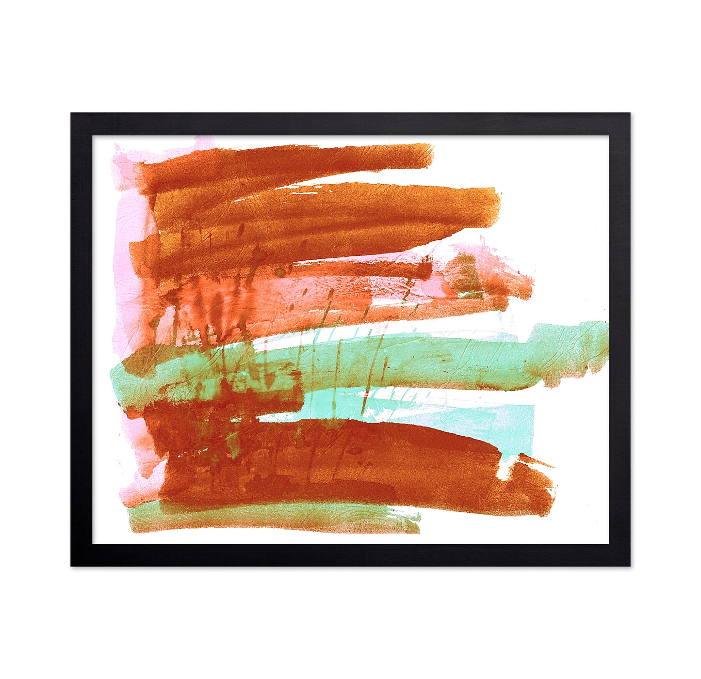 Earthy Autumn Brushstrokes
