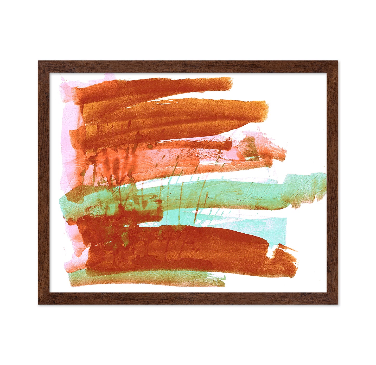 Earthy Autumn Brushstrokes