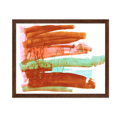 Earthy Autumn Brushstrokes