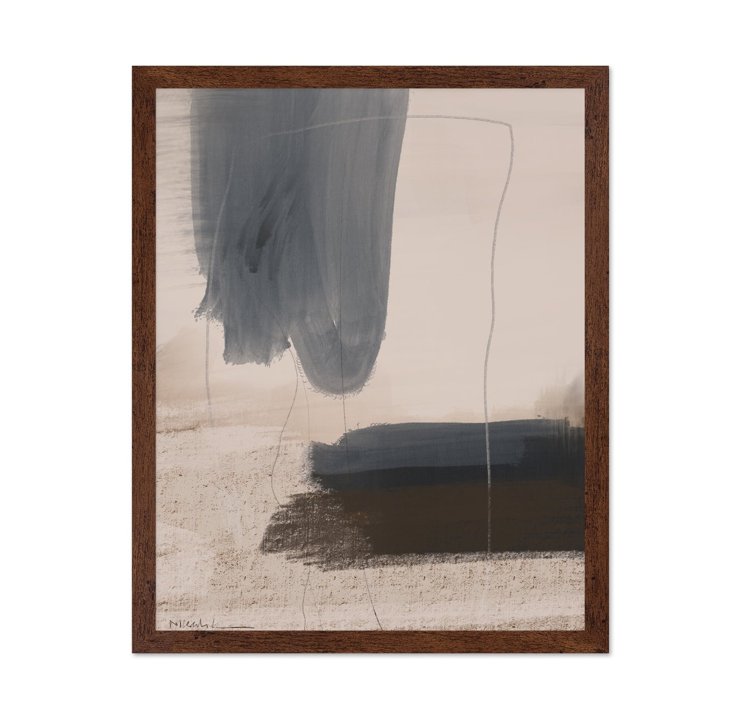 Blue Grey Stillness