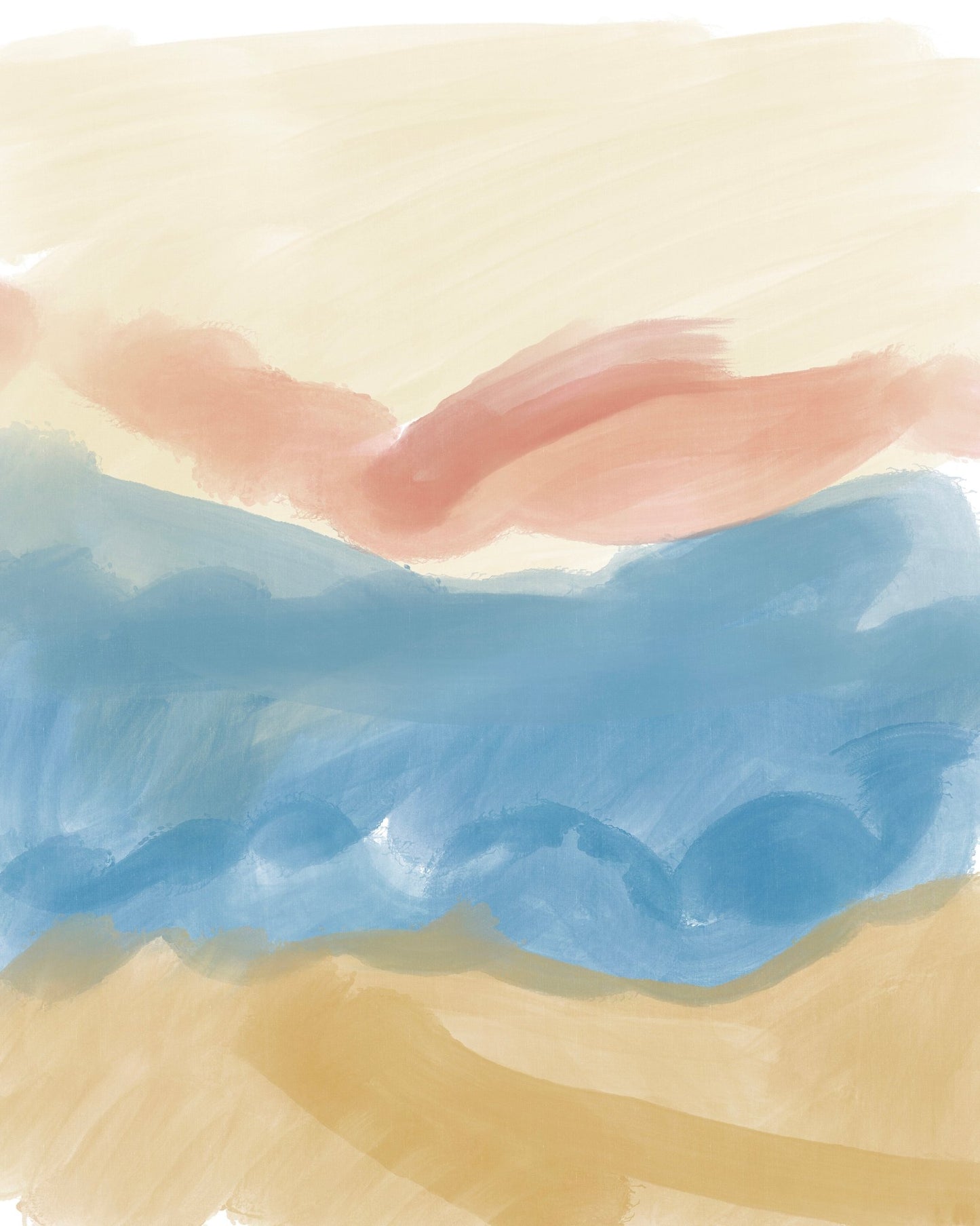 Coastal Calm Layers