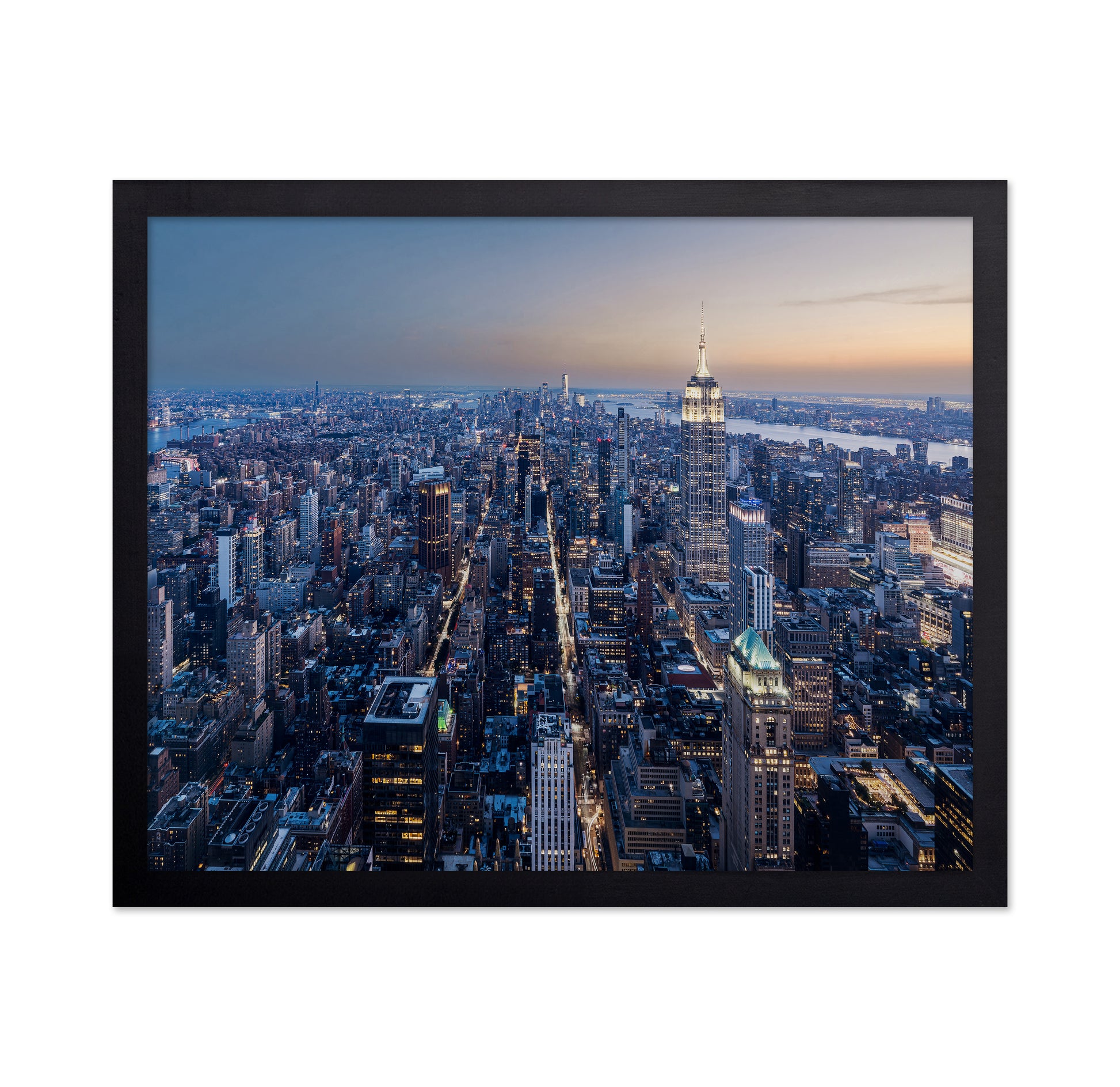 Manhattan Skyline Glow