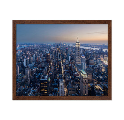 Manhattan Skyline Glow