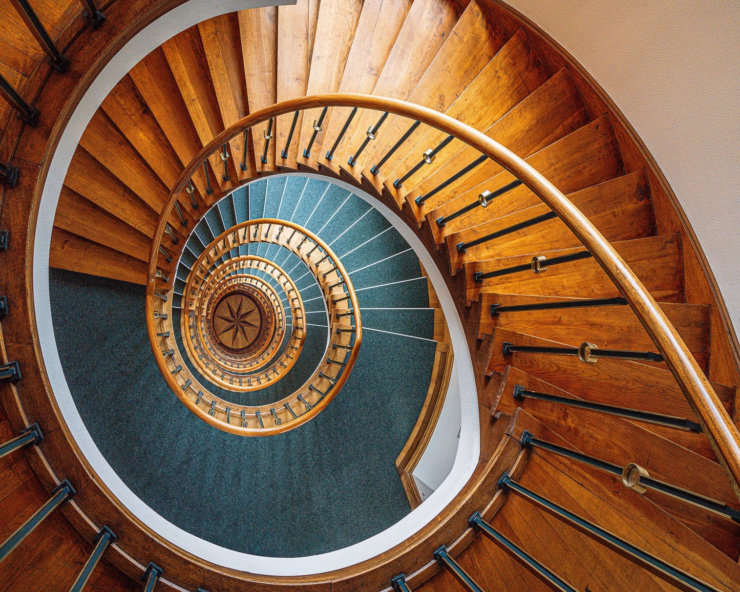 Spiral Staircase View