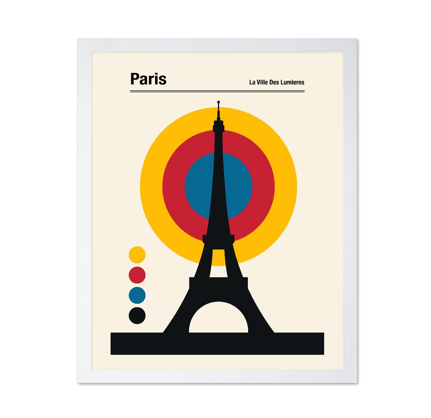 Paris Tower Retro