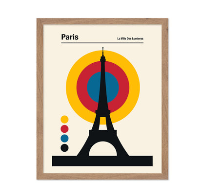 Paris Tower Retro