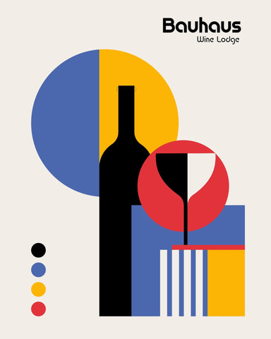 Bauhaus Wine Glass