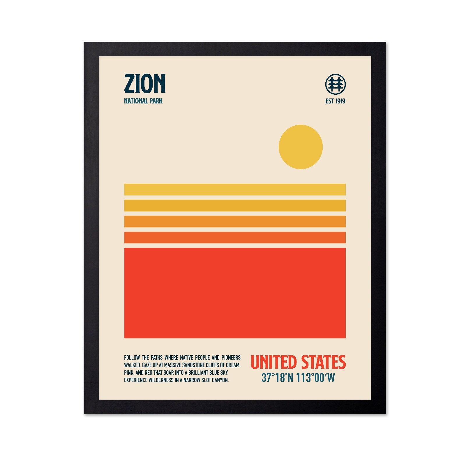 Zion Park Retro