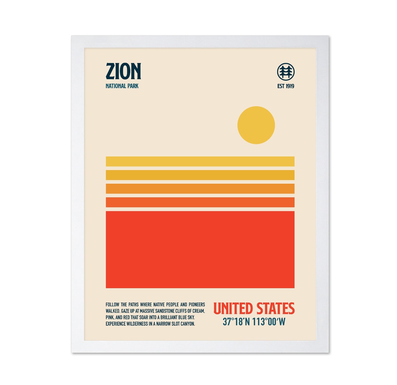 Zion Park Retro