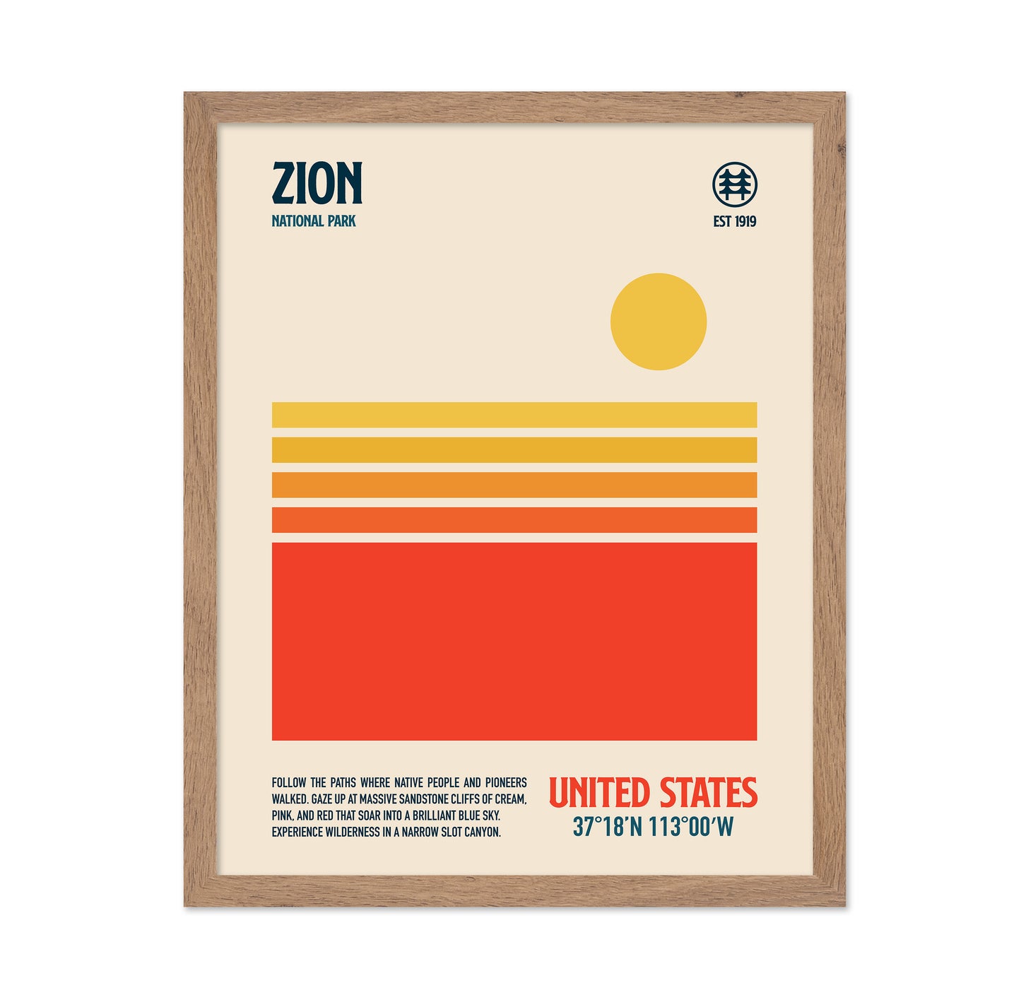 Zion Park Retro