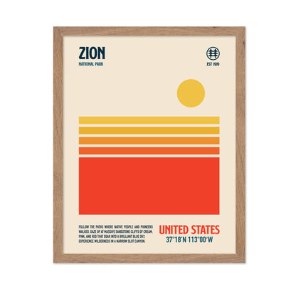 Zion Park Retro