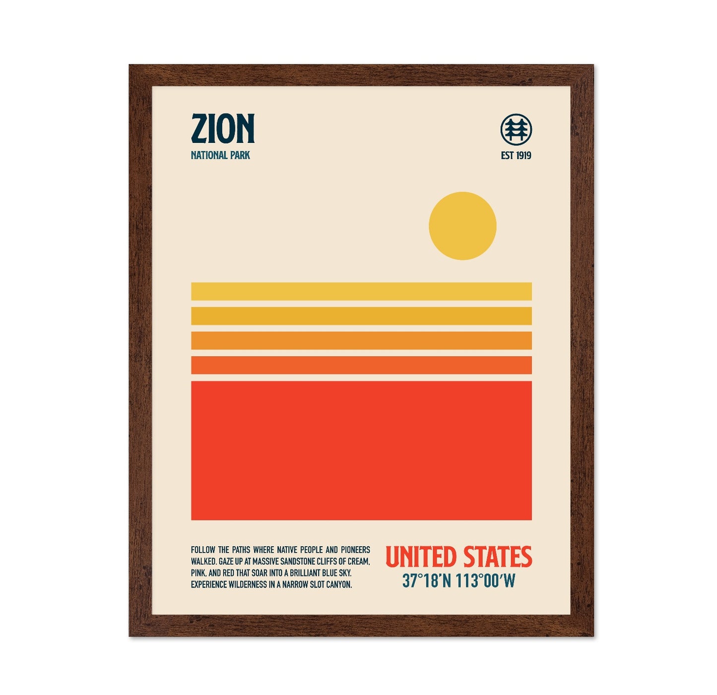 Zion Park Retro