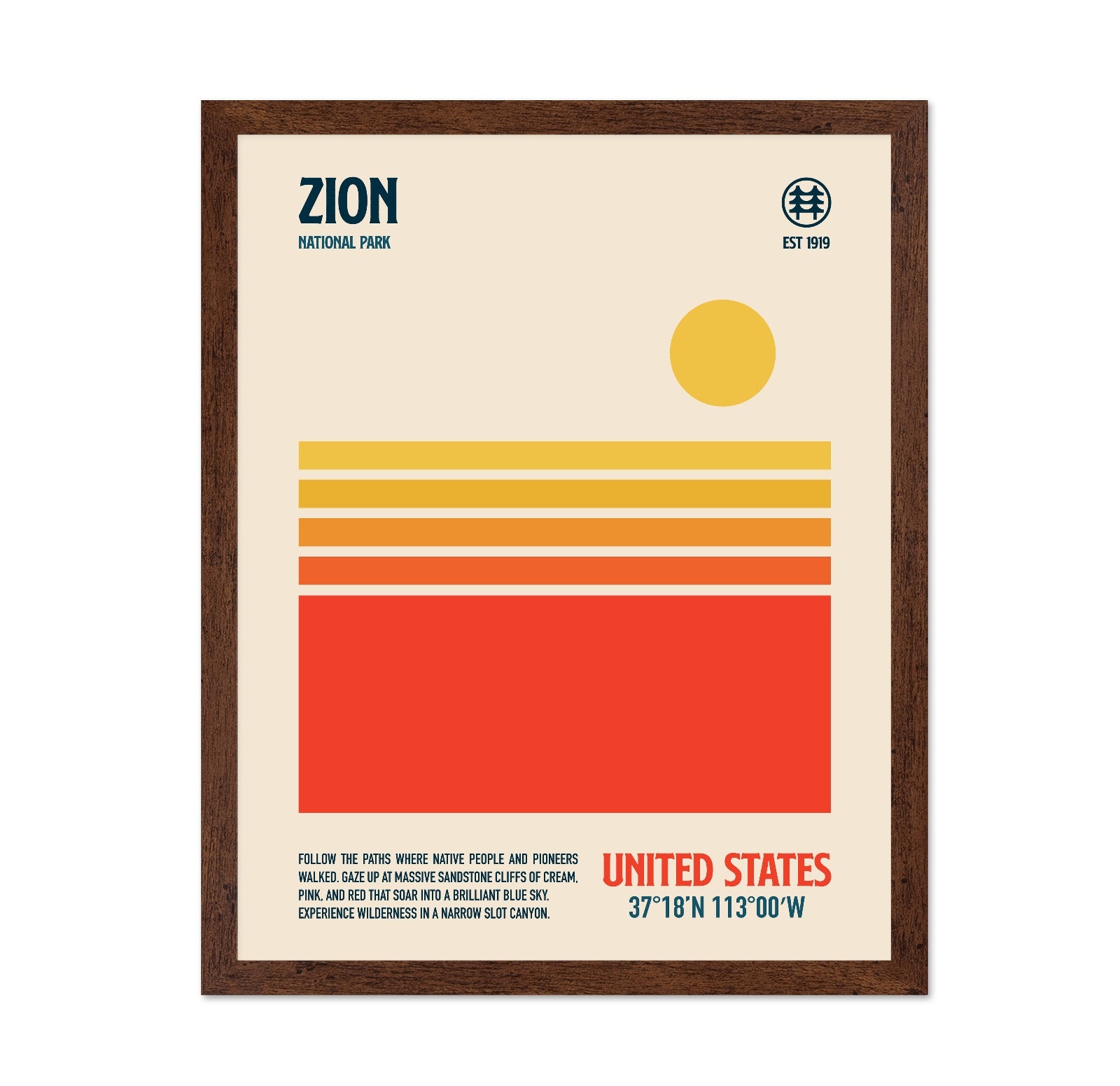 Zion Park Retro