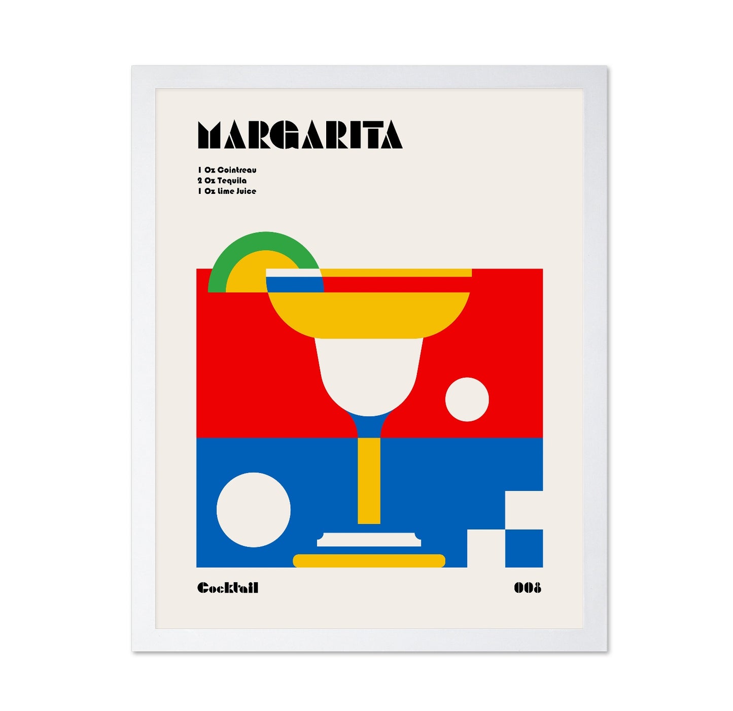 Margarita Cocktail Retro