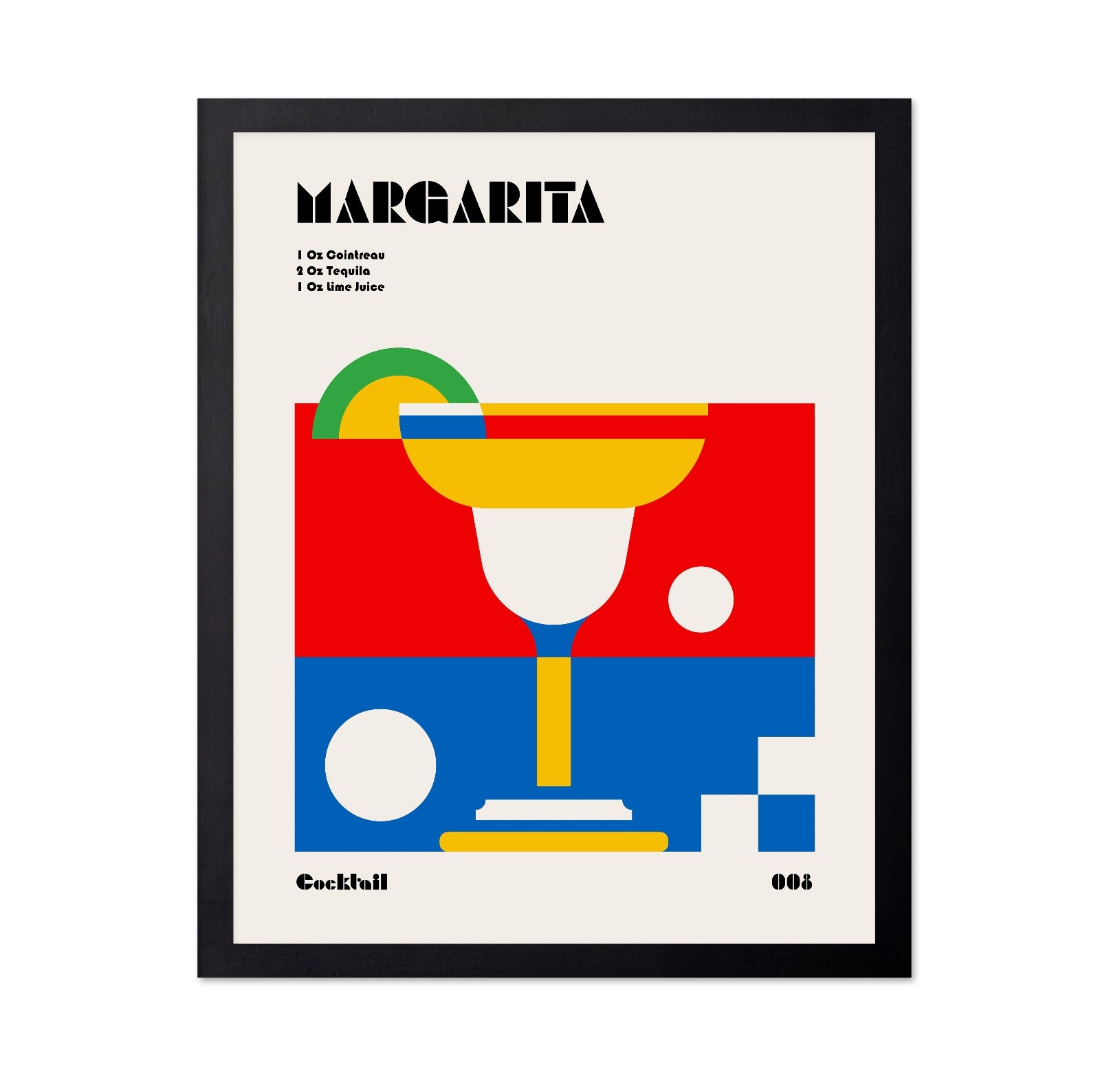 Margarita Cocktail Retro
