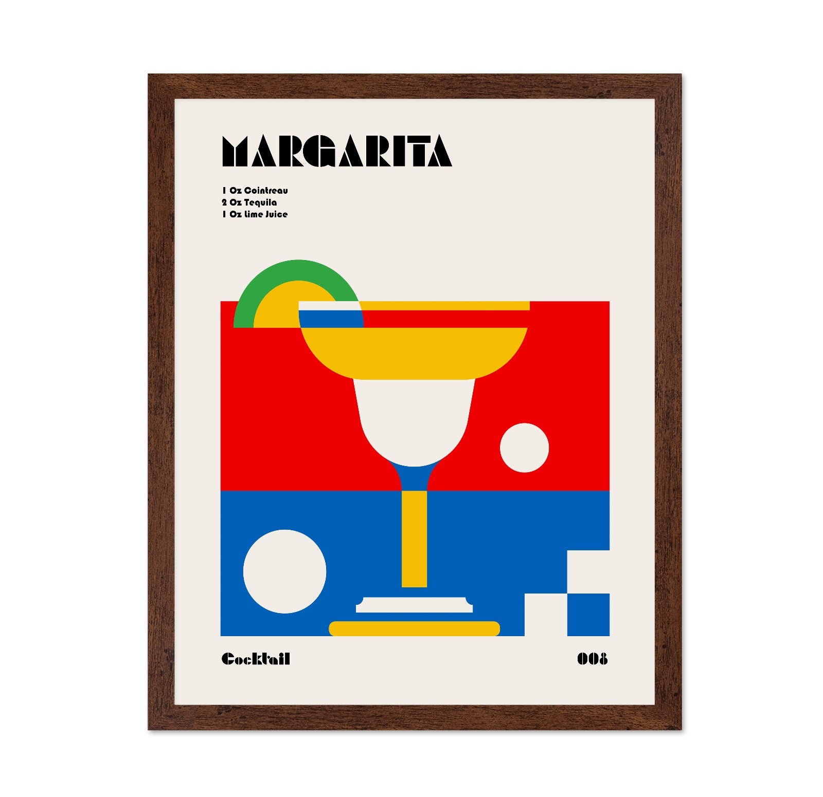 Margarita Cocktail Retro