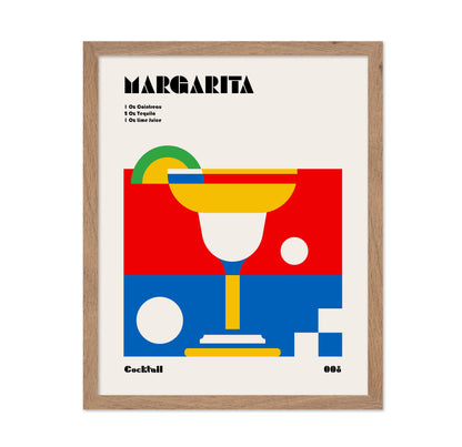 Margarita Cocktail Retro