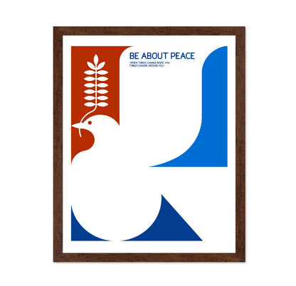 Peace Dove Poster