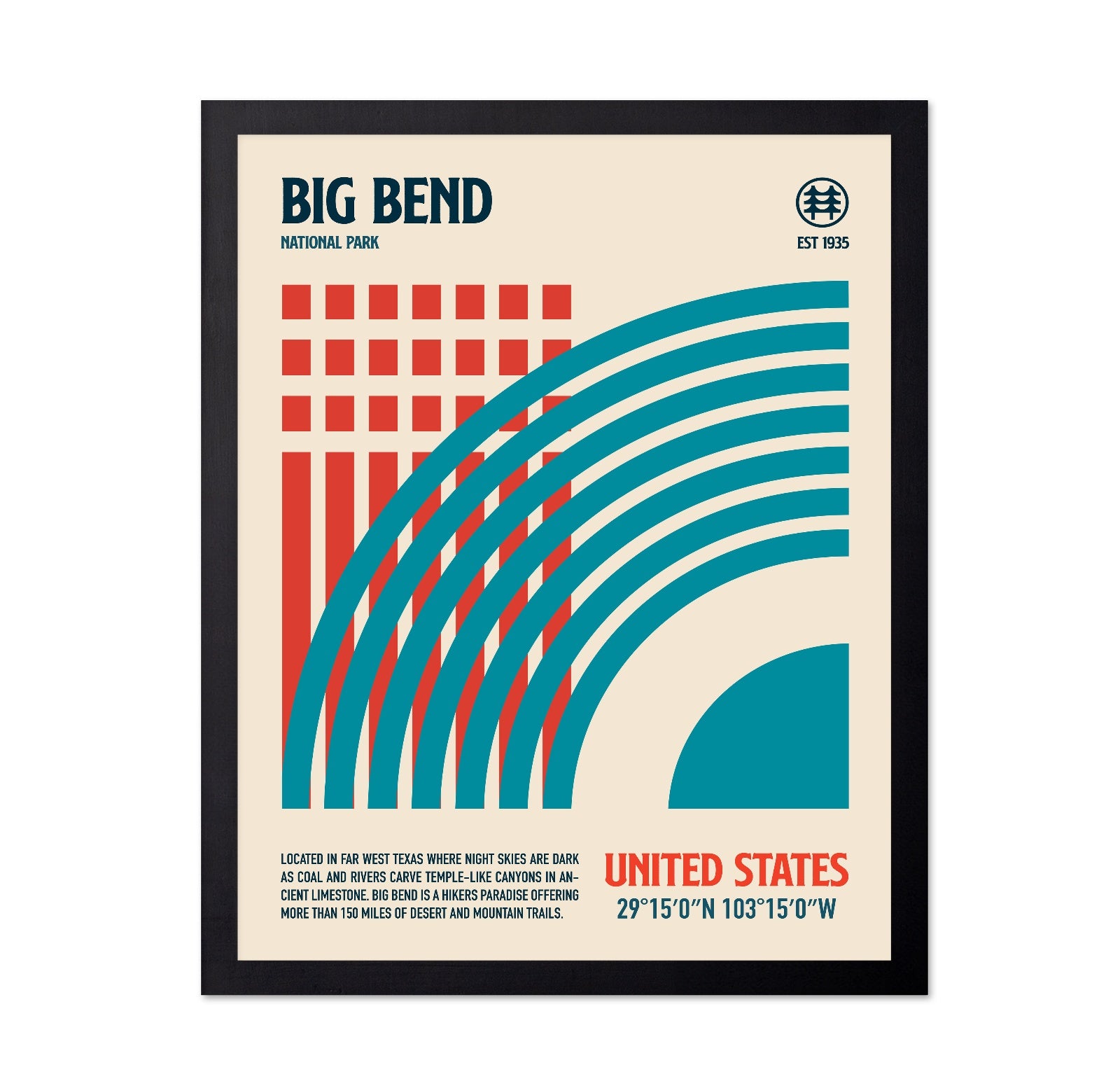 Big Bend Park Retro