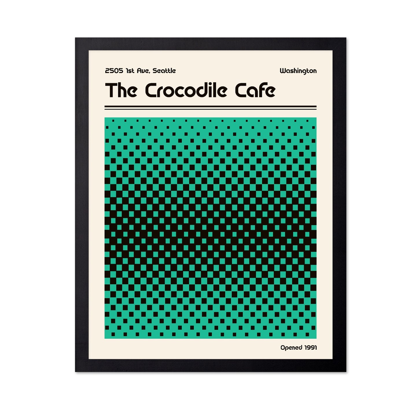 Crocodile Cafe Retro