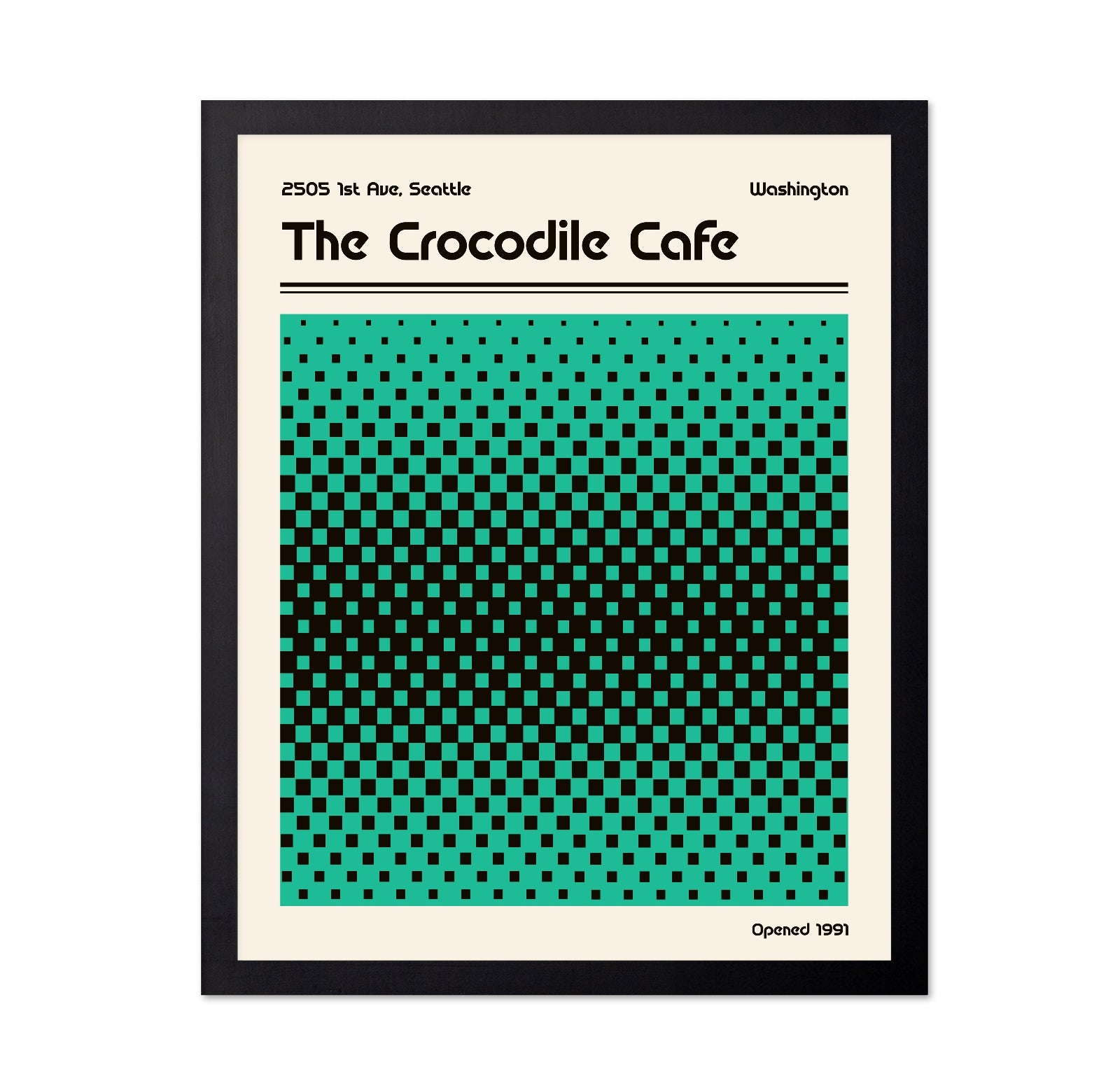 Crocodile Cafe Retro