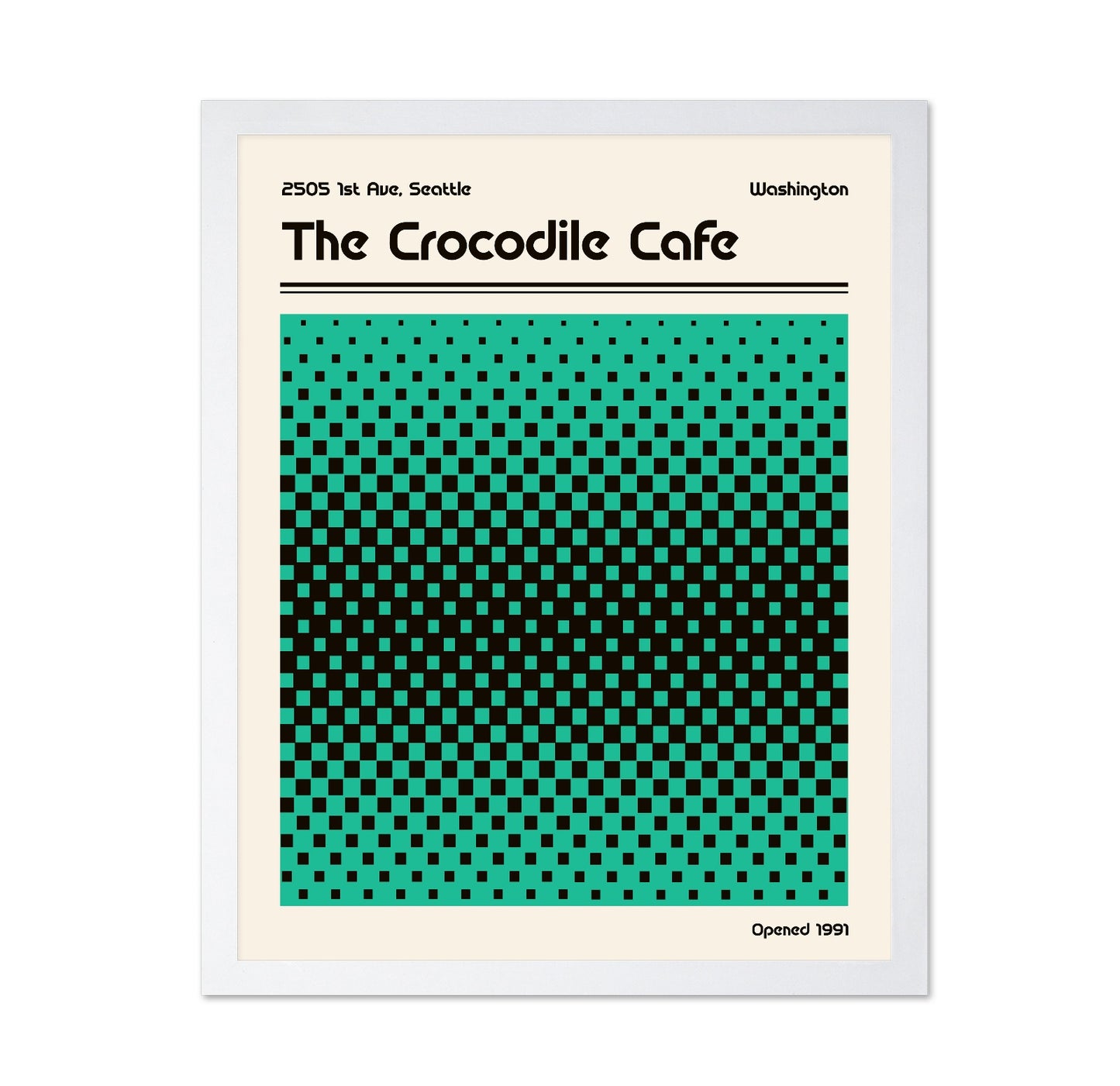Crocodile Cafe Retro