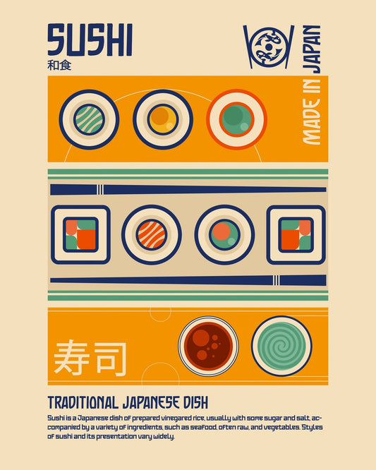 Sushi Plate Design
