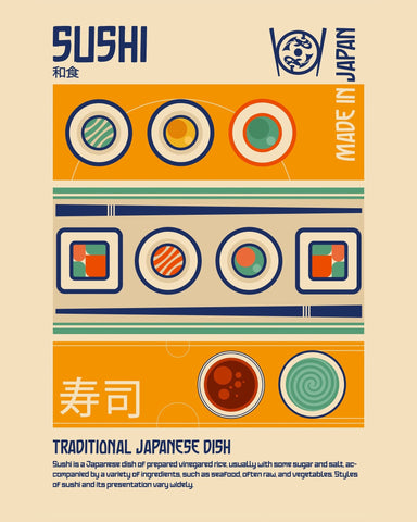 Sushi Plate Design