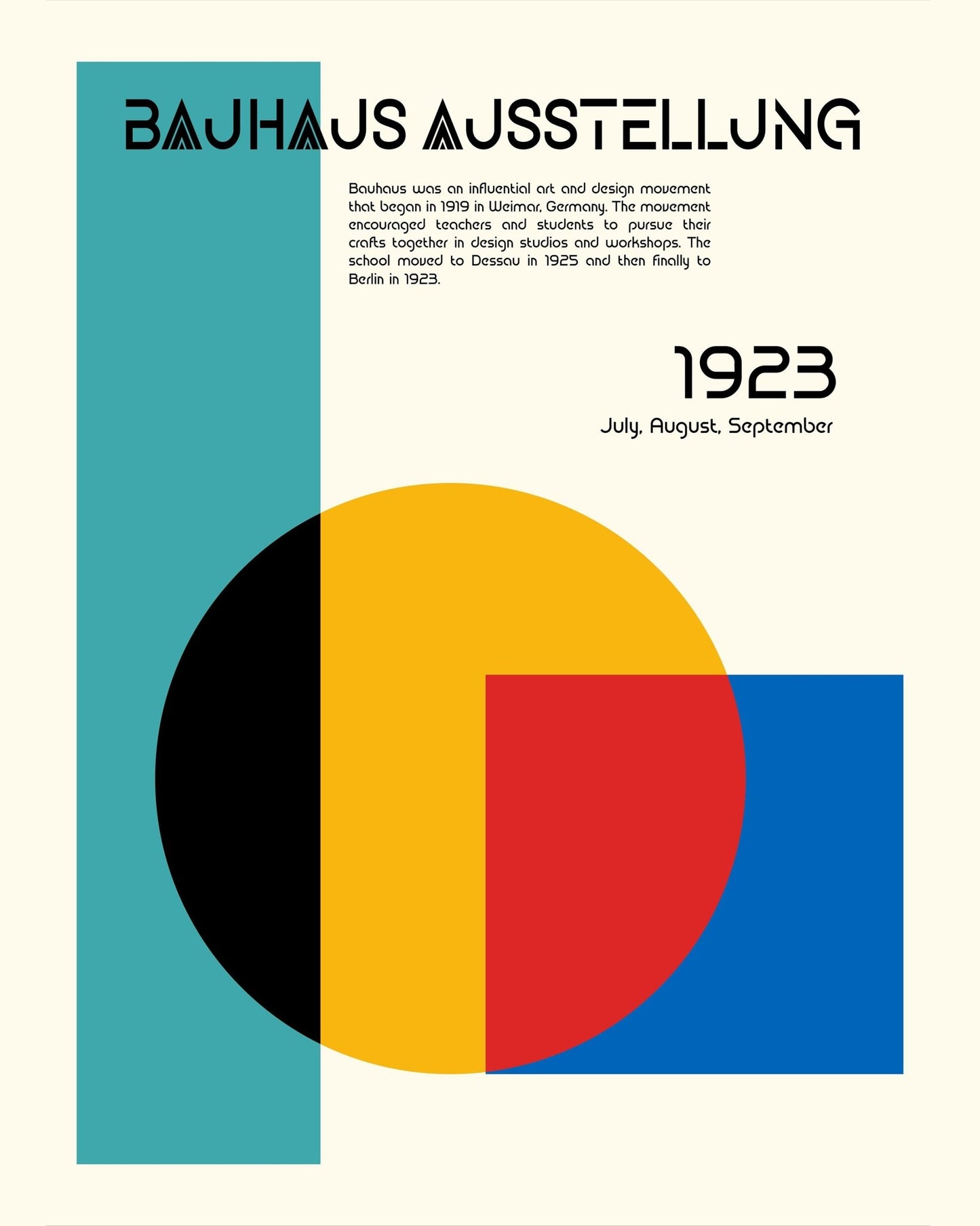 Bauhaus Exhibition No1
