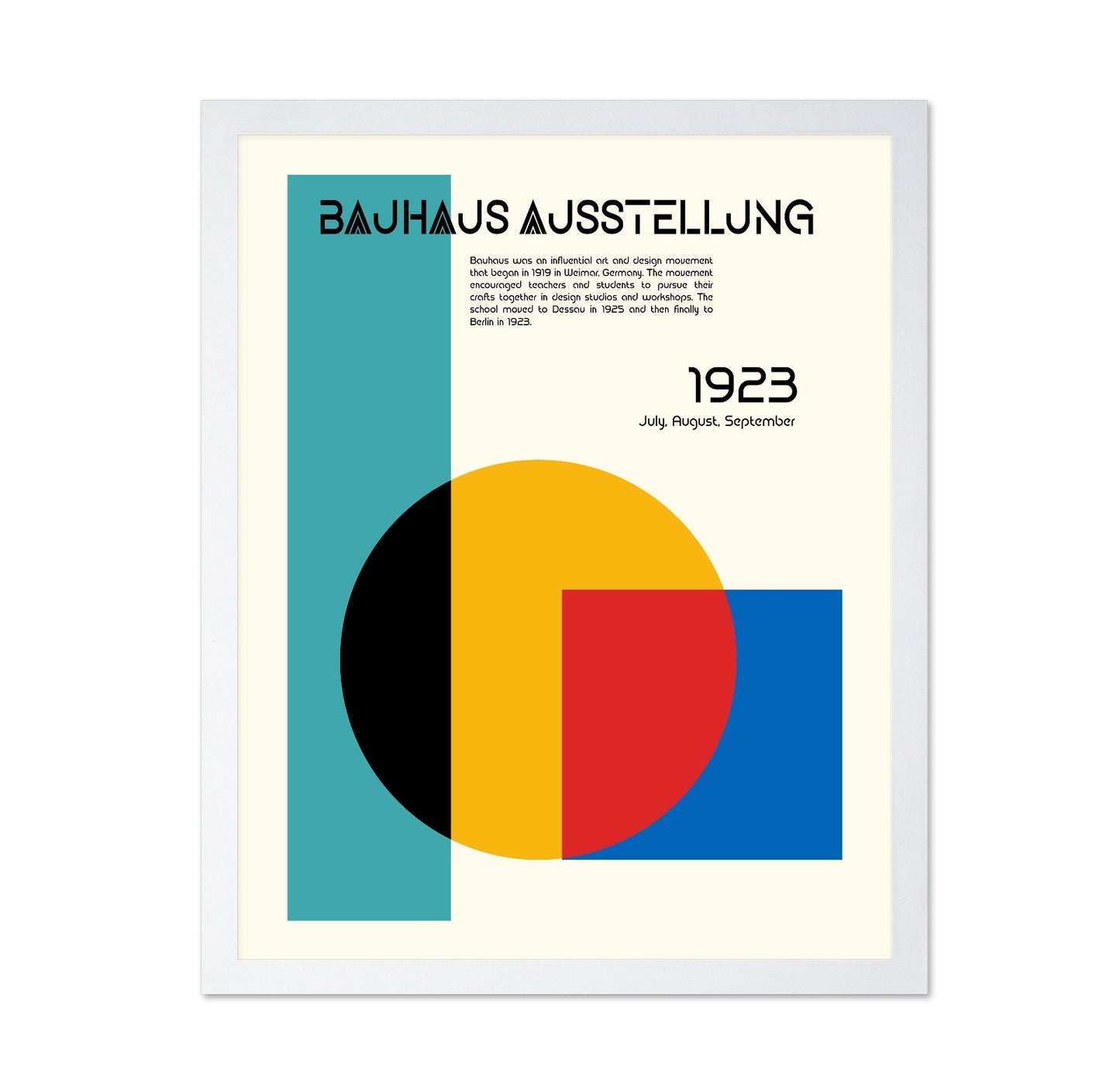 Bauhaus Exhibition No1