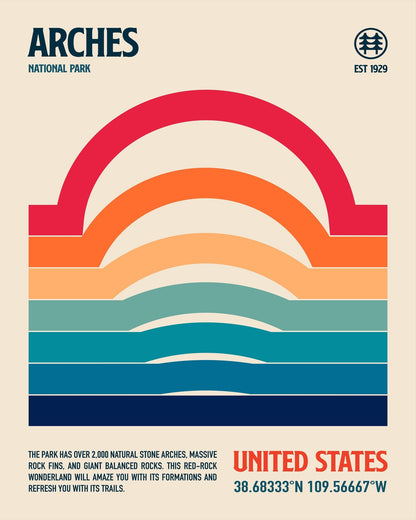 Arches Sunset Bands