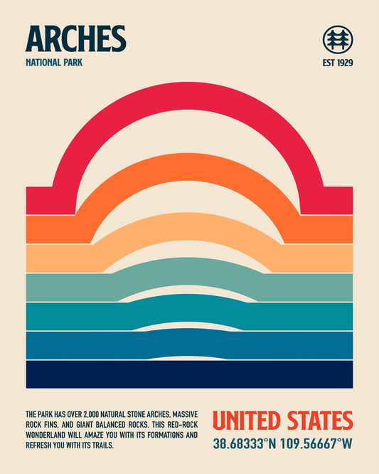 Arches Sunset Bands