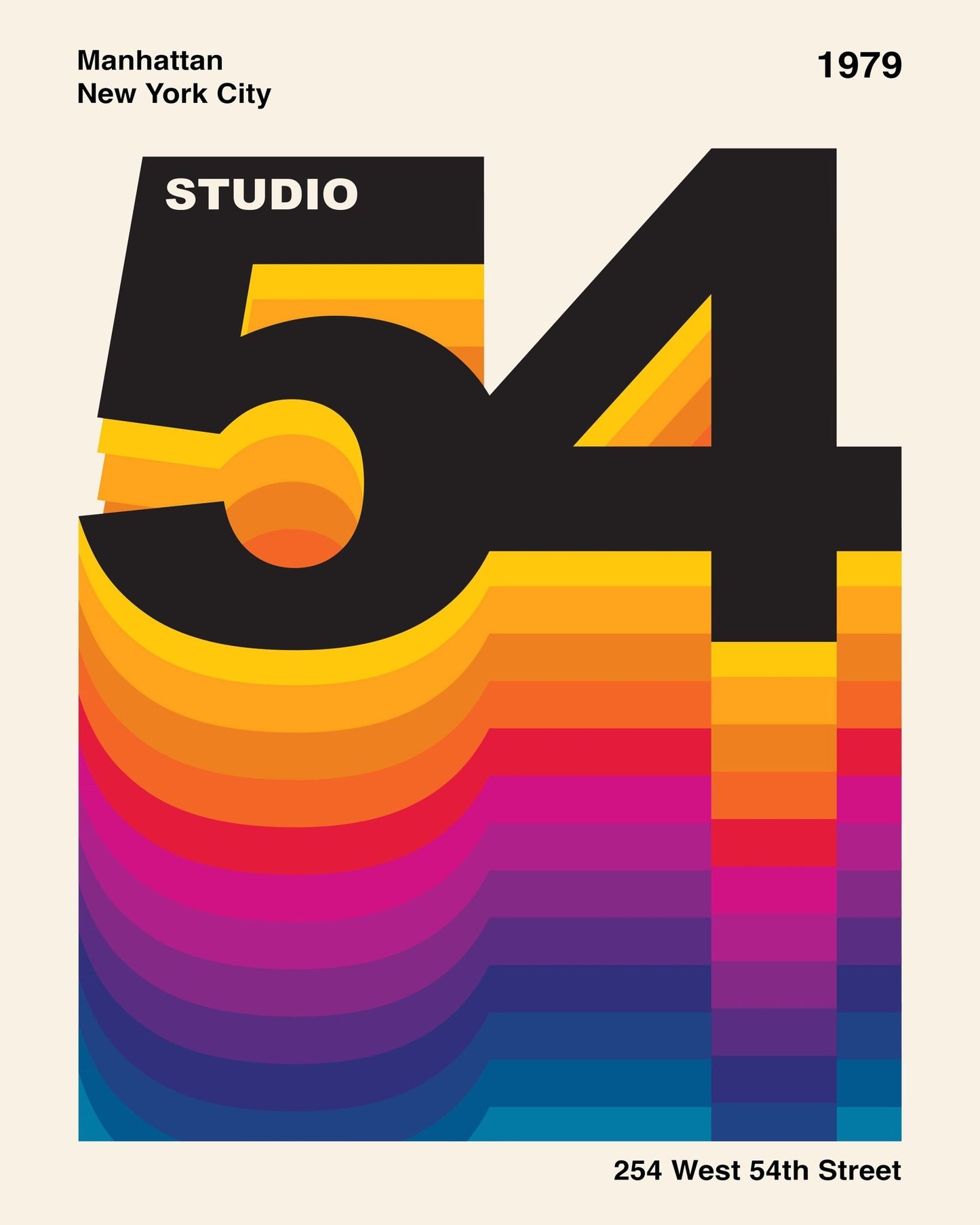 Studio 54 Rainbow