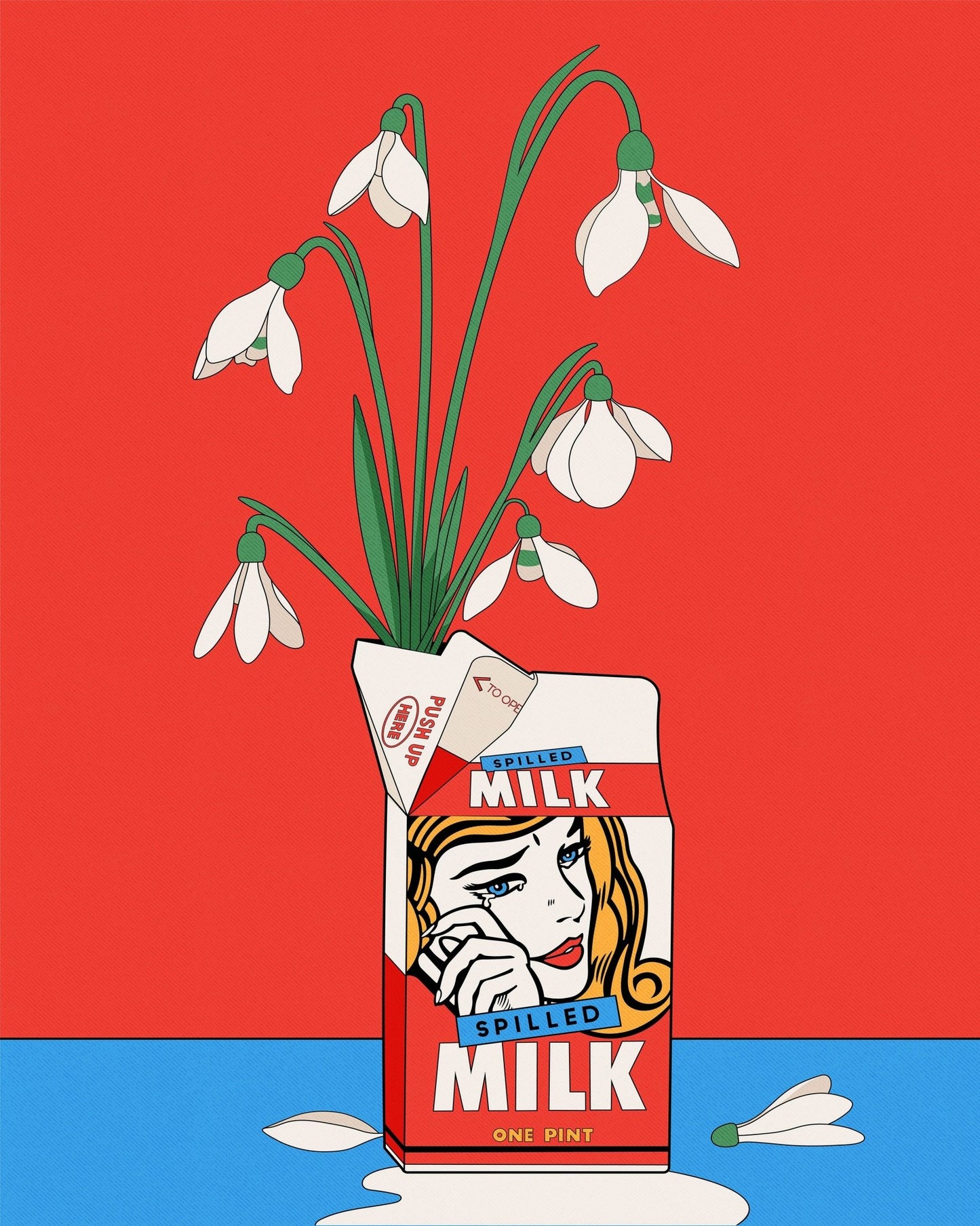Milk Carton Flowers