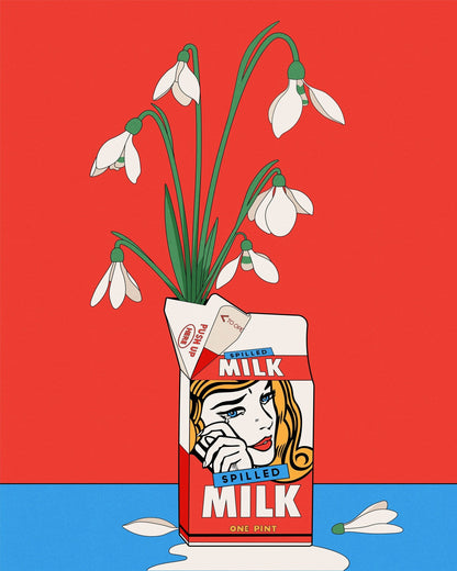 Milk Carton Flowers