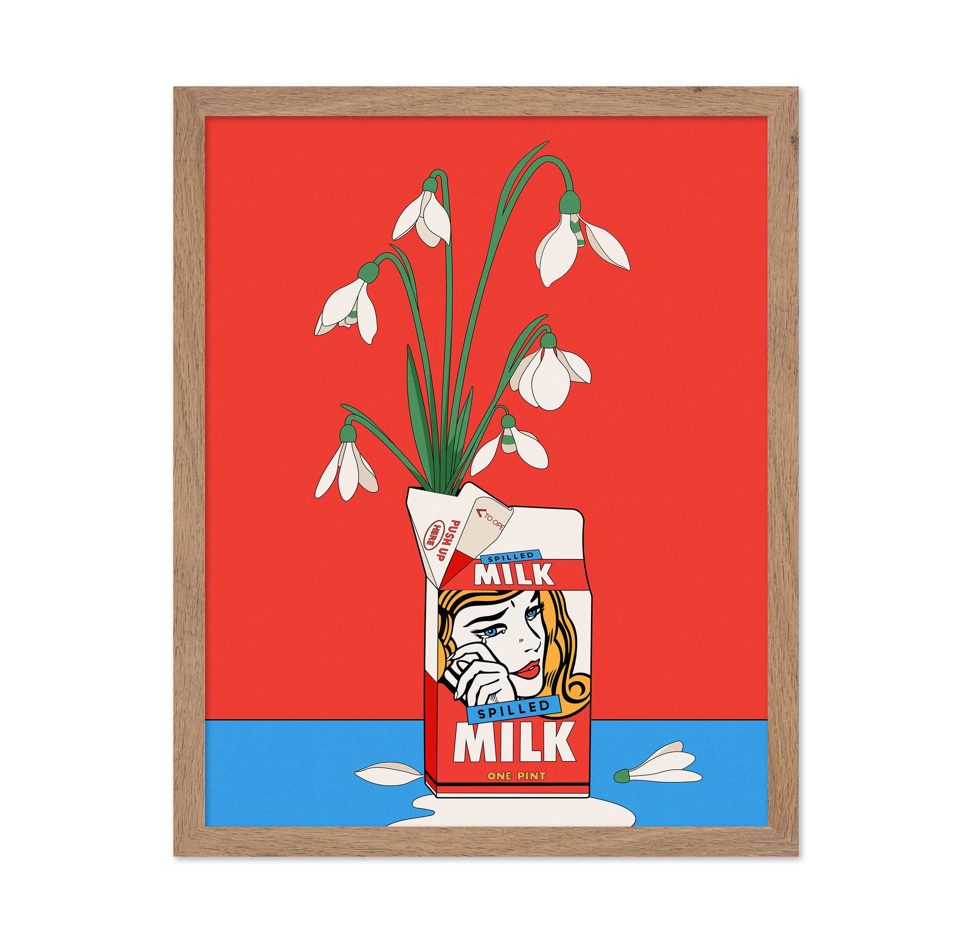 Milk Carton Flowers