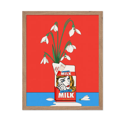 Milk Carton Flowers