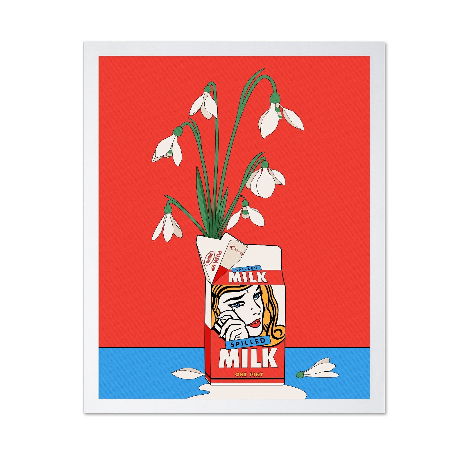 Milk Carton Flowers