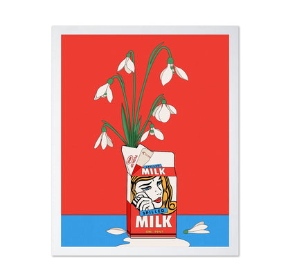 Milk Carton Flowers