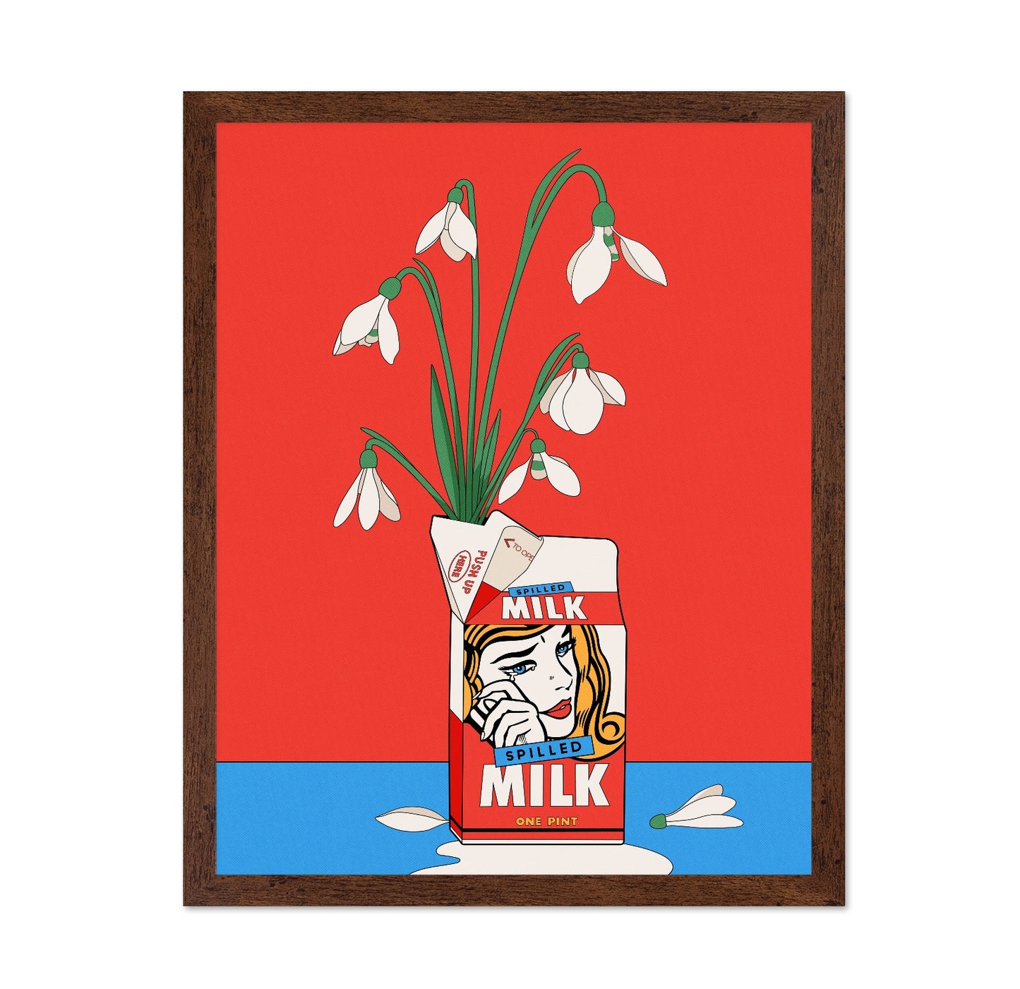 Milk Carton Flowers