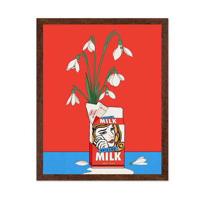 Milk Carton Flowers