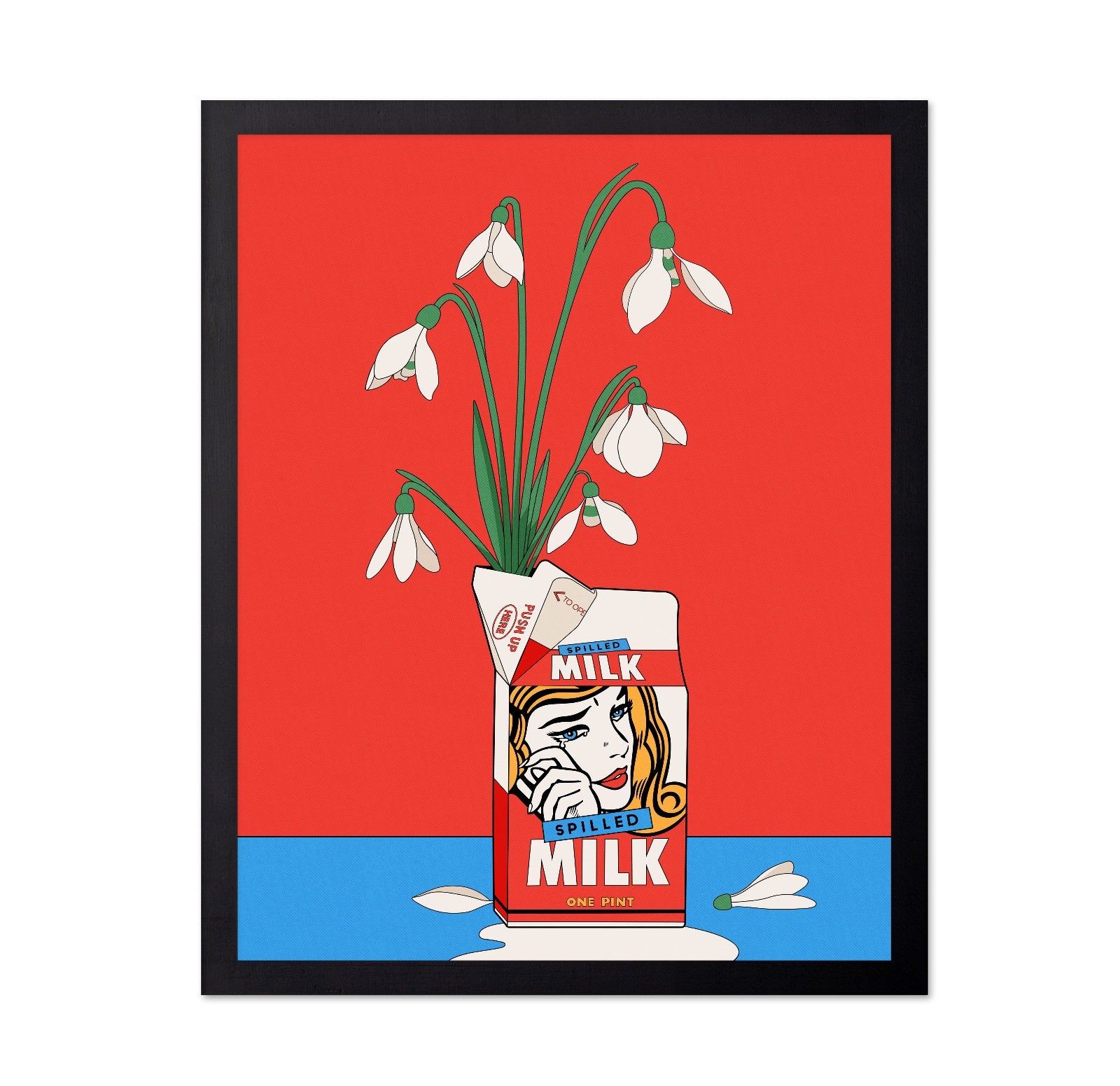 Milk Carton Flowers