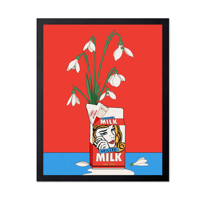 Milk Carton Flowers