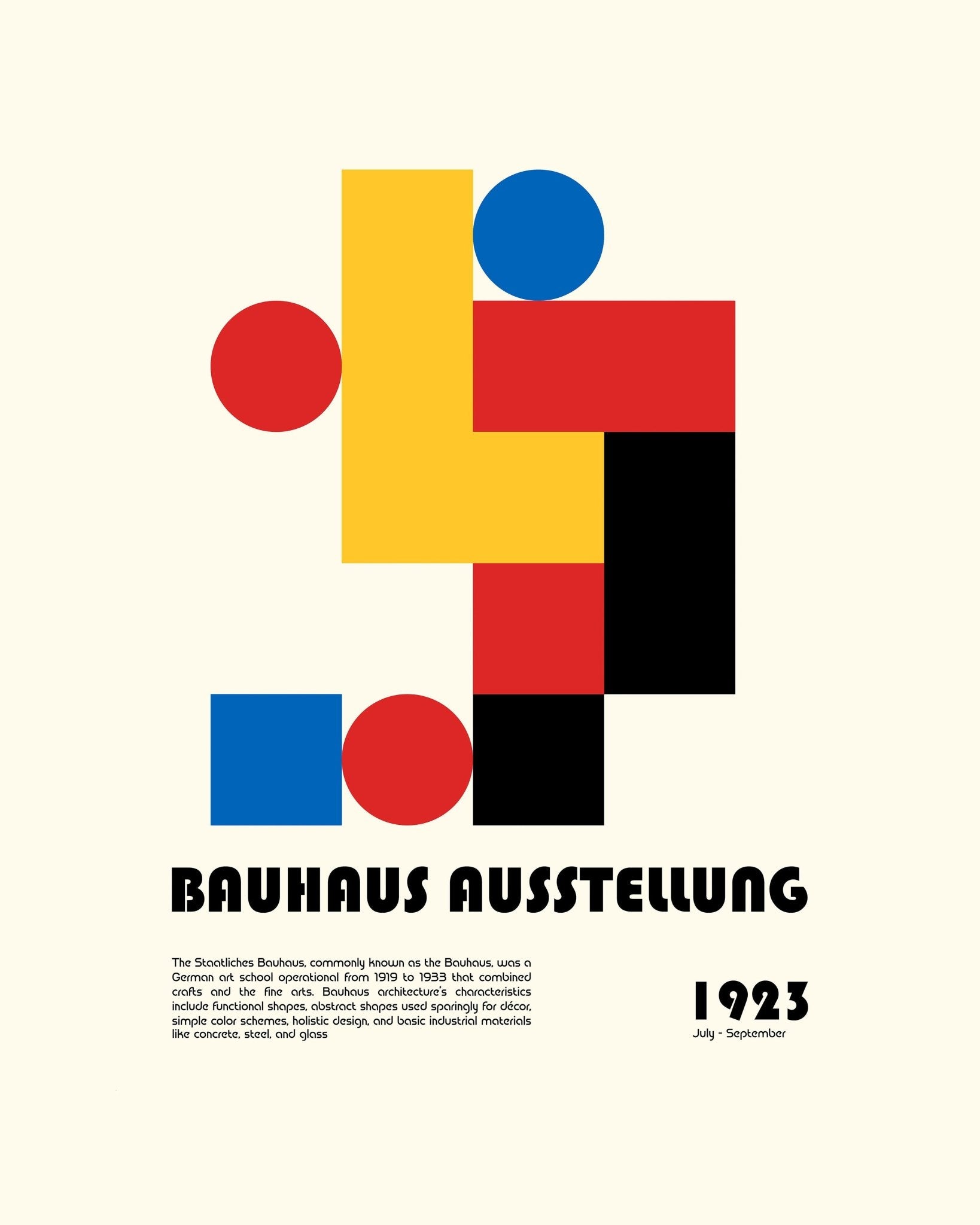 Bauhaus Shapes No2