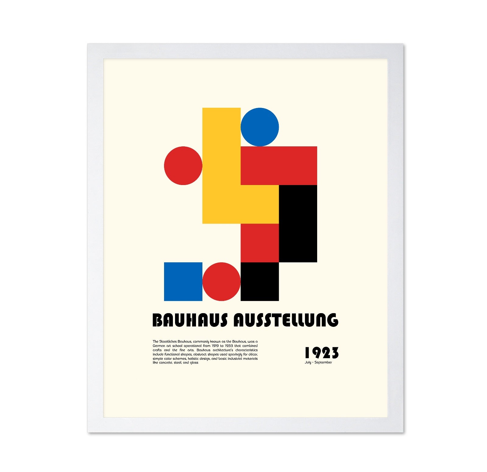 Bauhaus Shapes No2