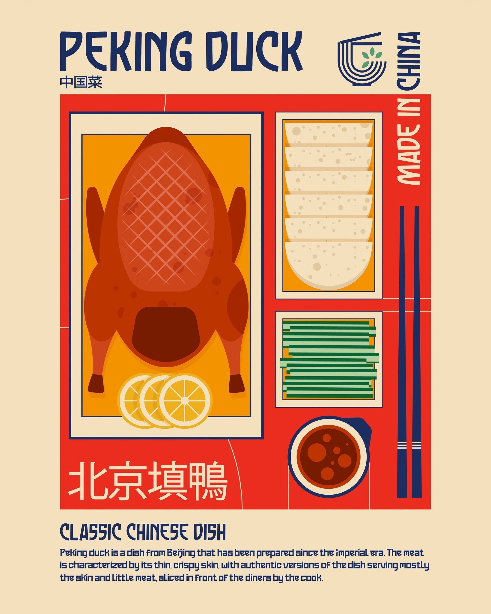 Peking Duck Dish