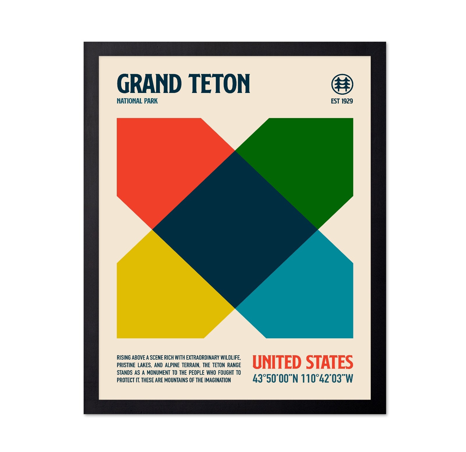 Grand Teton Shapes