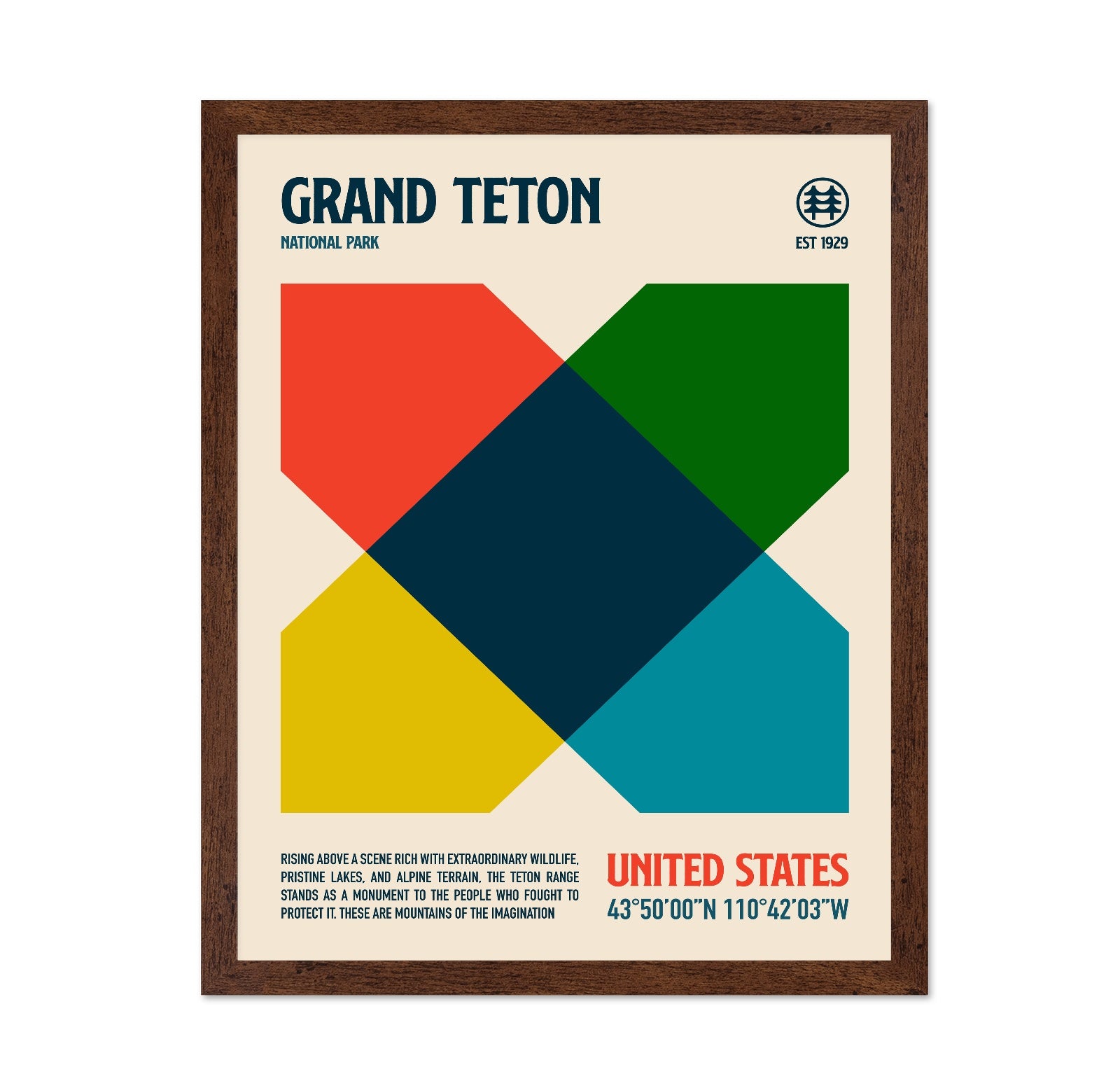 Grand Teton Shapes