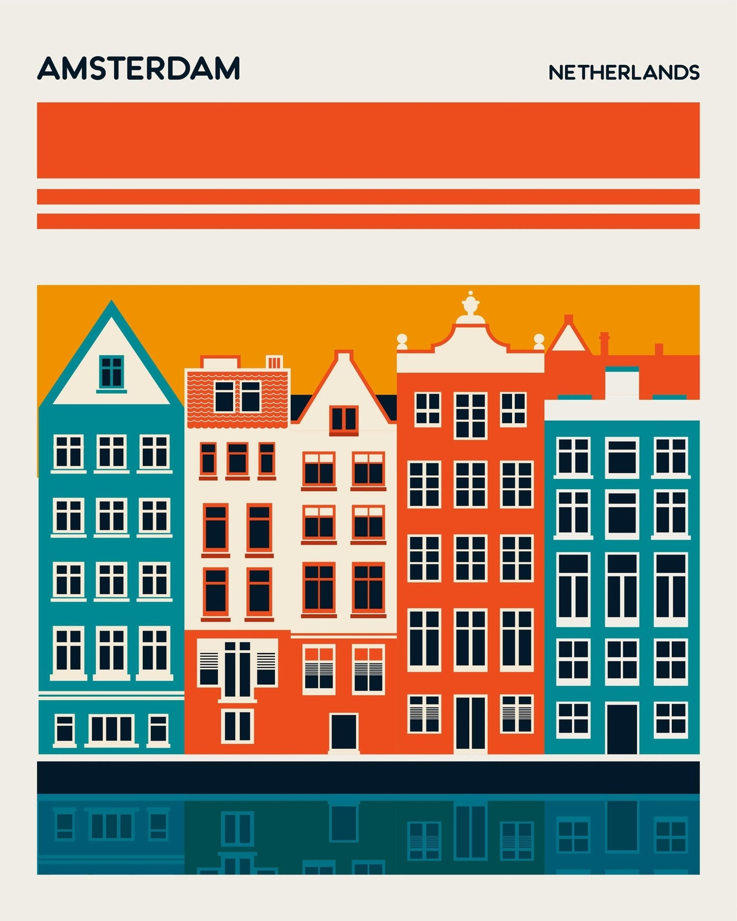 Amsterdam Canal Houses No2